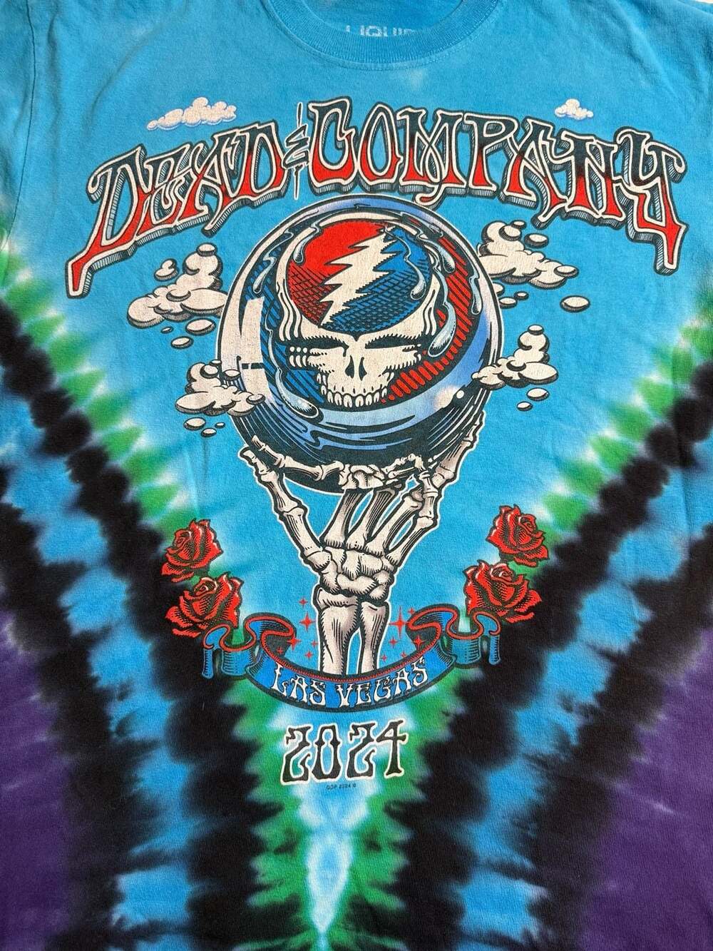 Dead & Company Las Vegas 2024 The Sphere Tie-Dye T-Shirt
